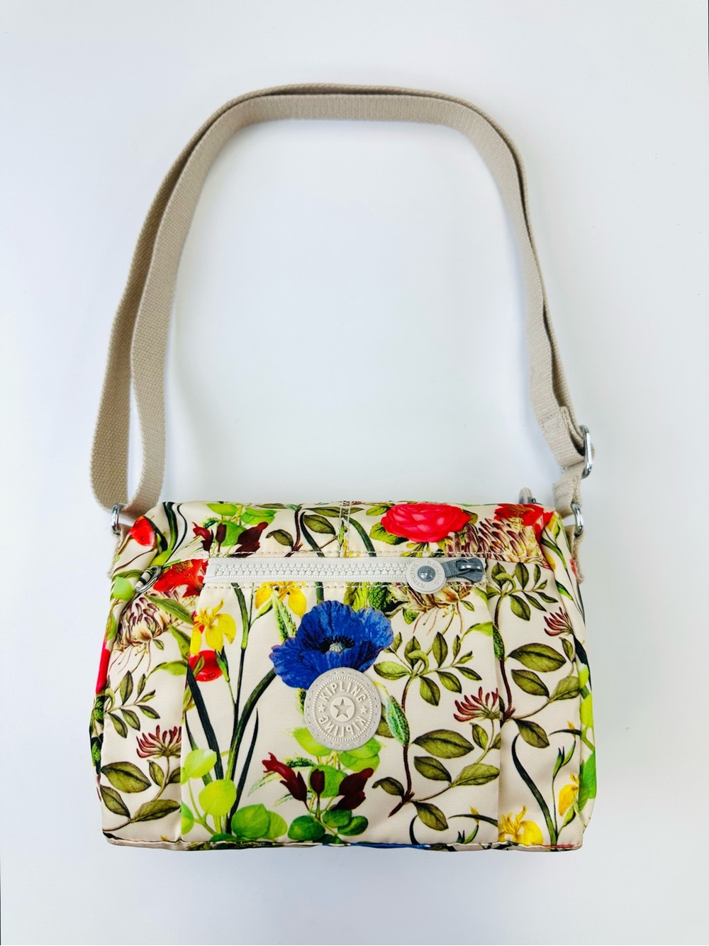 Kipling Alvar Nylon Crossbody Bag Lightweight Travel Purse